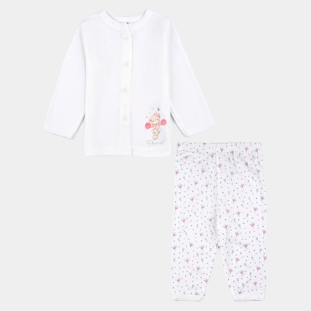 Infant Unisex Cotton Jabla Pajama Suit