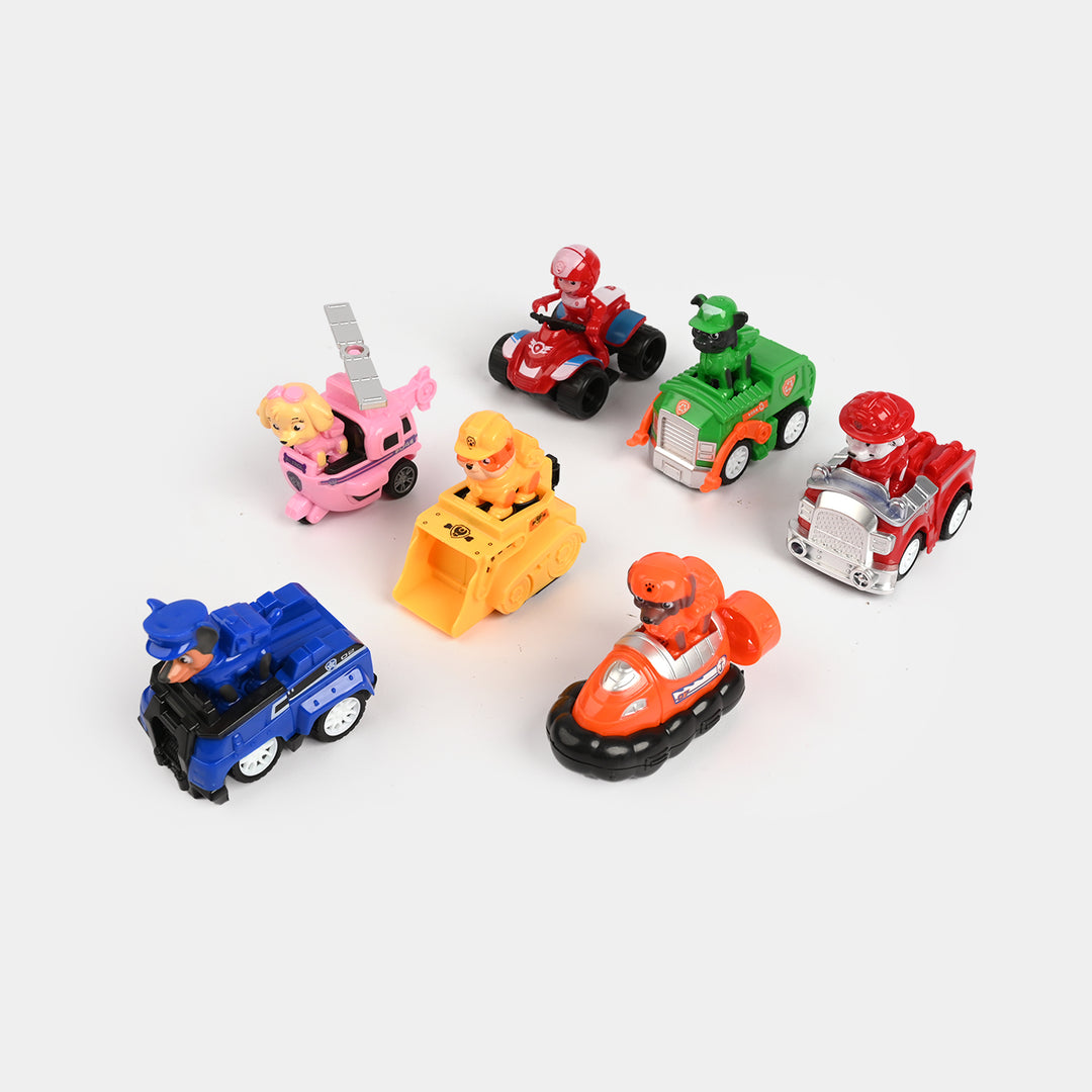 Character Mini Vehicle Set