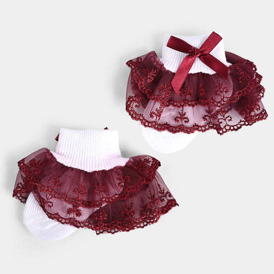 Girls Fashion Frill Socks