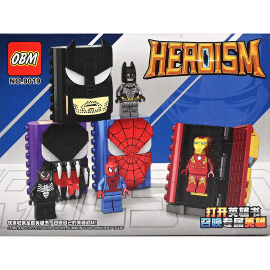 DIY Super Hero Building Blocks Set for Kids