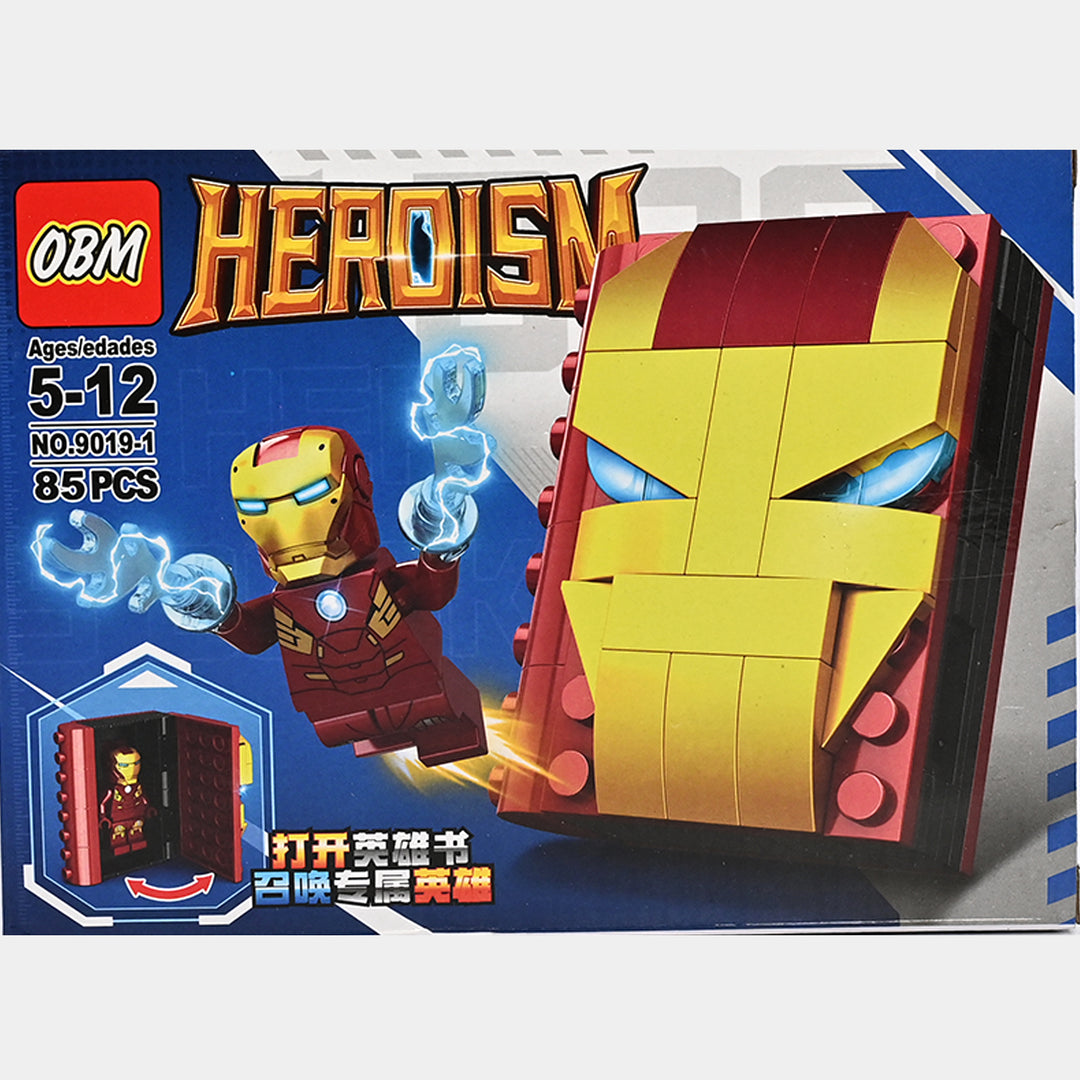 DIY Super Hero Building Blocks Set for Kids