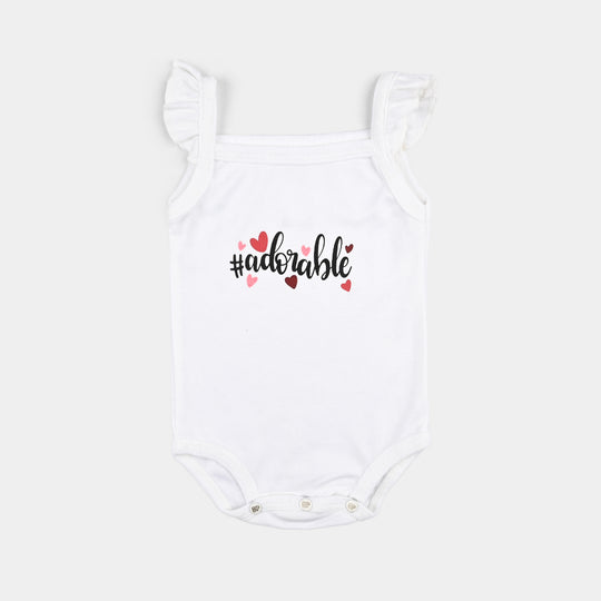 Infant Girls Frill Sando Set (Pack of 3)