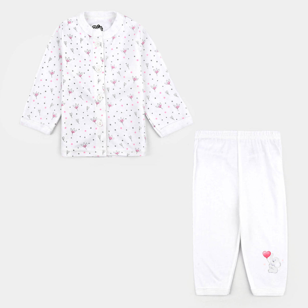 Infant Unisex Cotton Jabla Pajama Suit