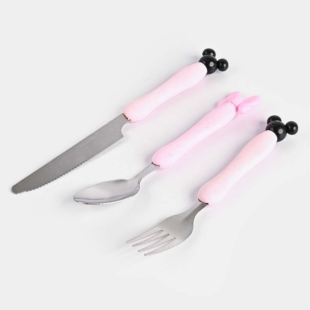 Stainless Steel Baby Tableware Cutlery Set | 3PCs