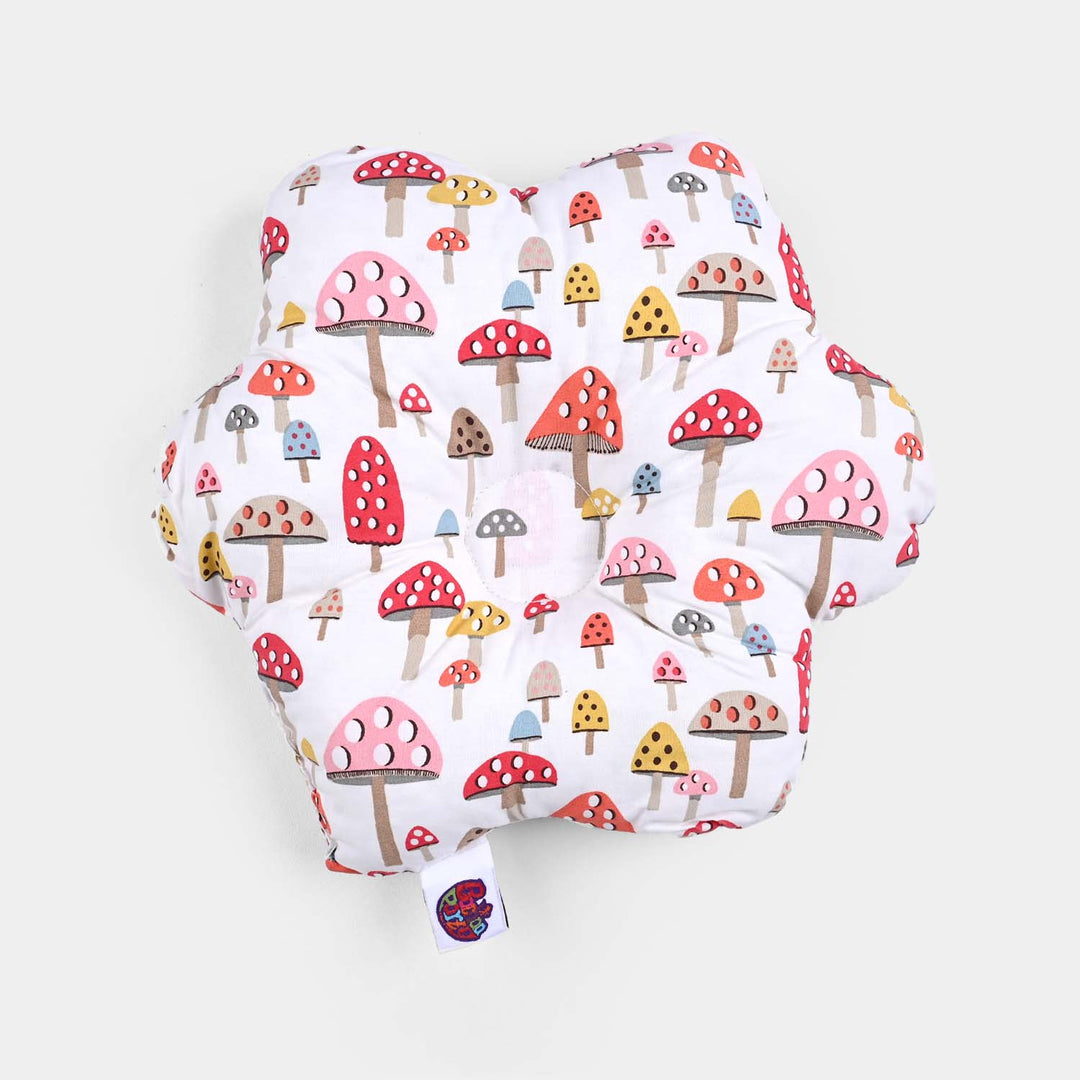 Flower-Shaped Baby Pillow Soft & Supportive