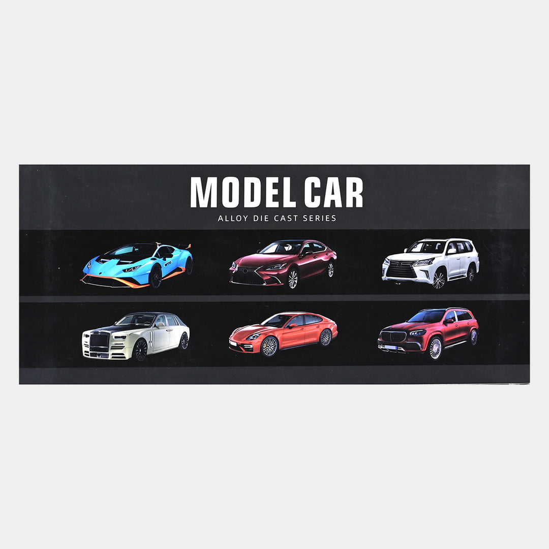 Die-Cast Model Pullback Car With Light Music