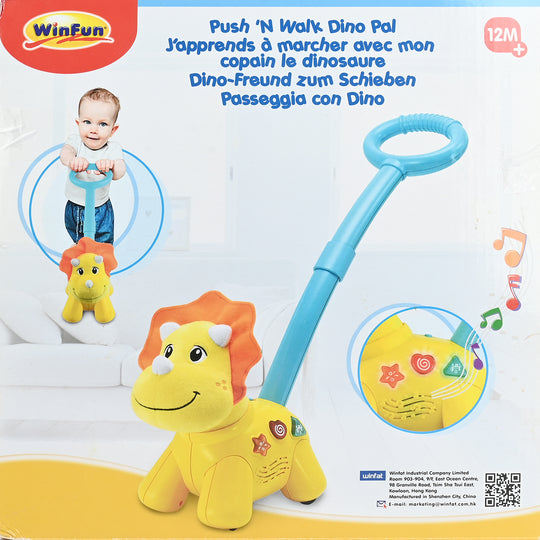 Push & Walk Dino Toy for Toddlers
