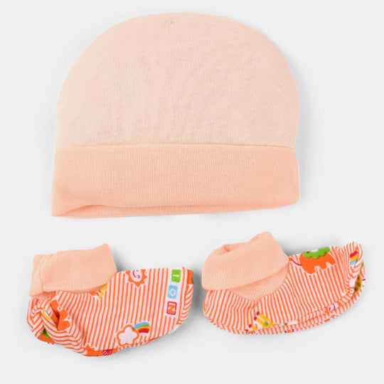 Cap/Hat With Shoes/Socks Set | 0M+