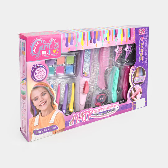 DIY Colorful Hair Stick Set For Girls