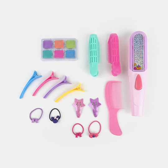 DIY Colorful Hair Stick Set For Girls