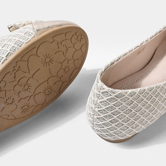Girls Pumps ZP-102-GOLDEN
