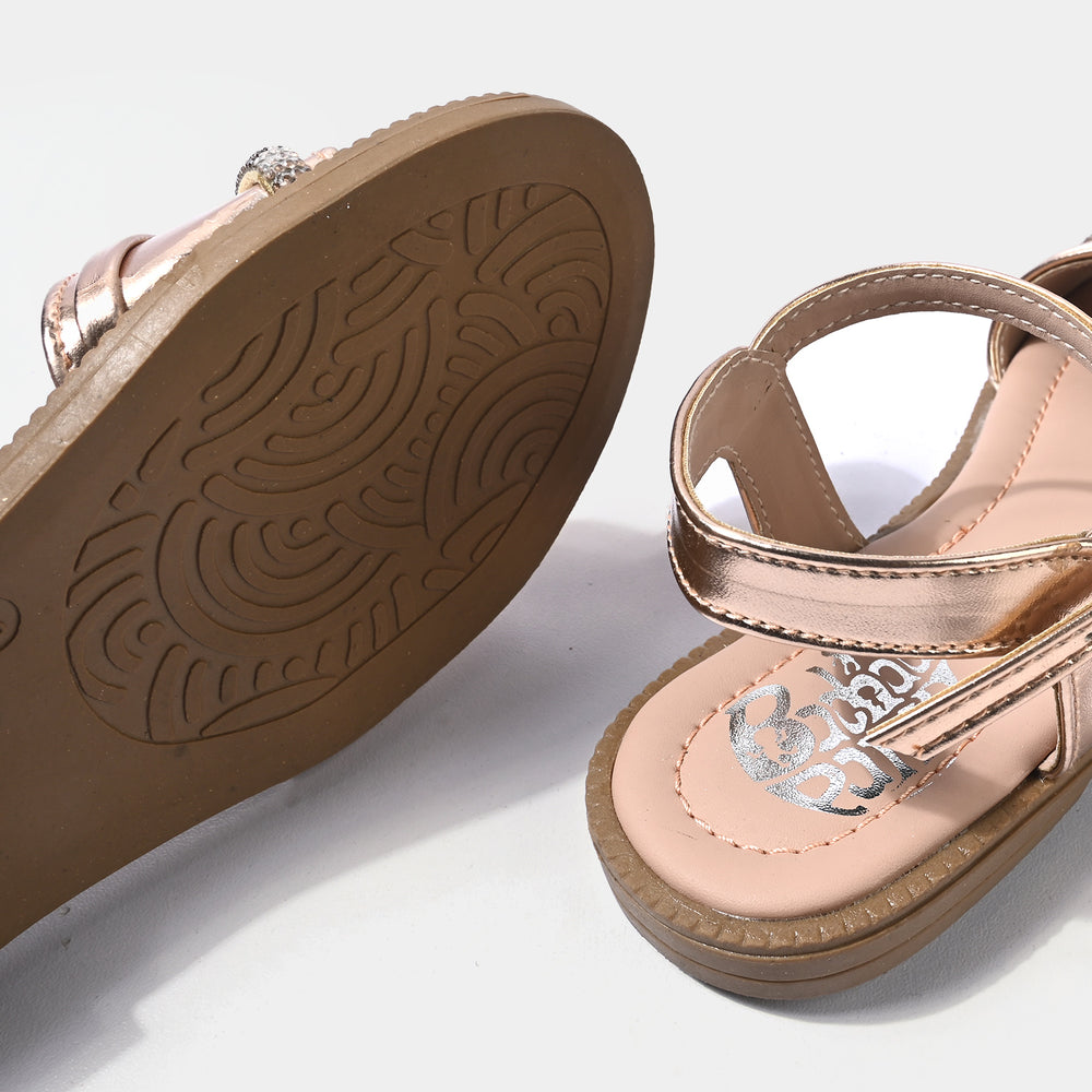 Girls Sandal AS-005-CHAMPAGNE
