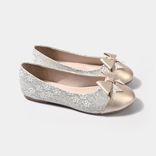 Girls Pumps ZP-099-BEIGE