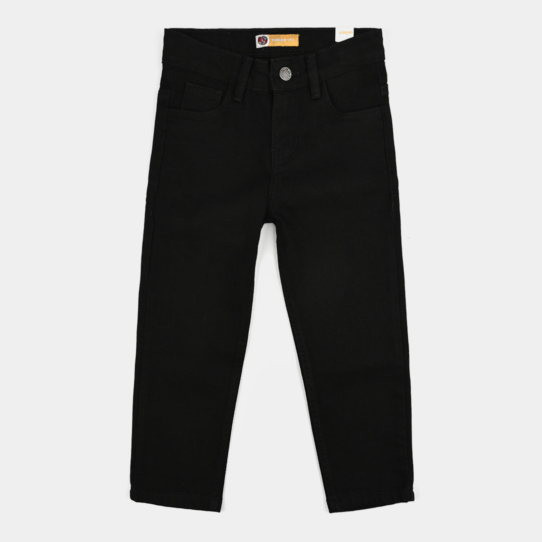 Boys Denim Stretch Pant Basic - BLACK