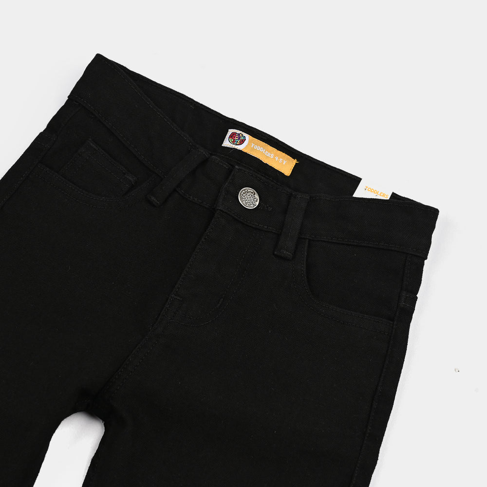 Boys Denim Stretch Pant Basic - BLACK