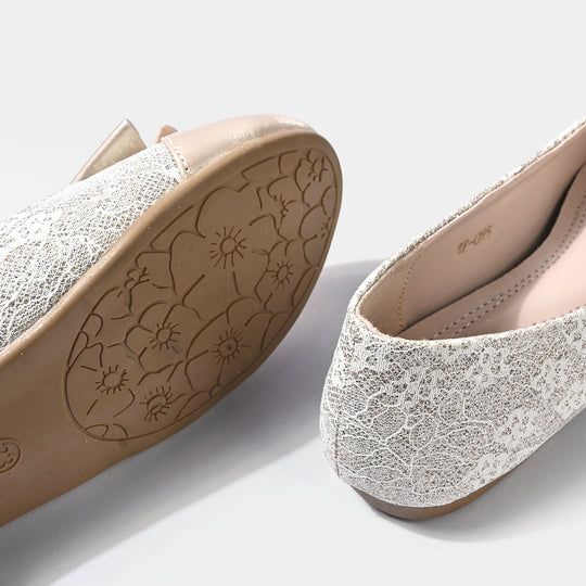 Girls Pumps ZP-099-BEIGE
