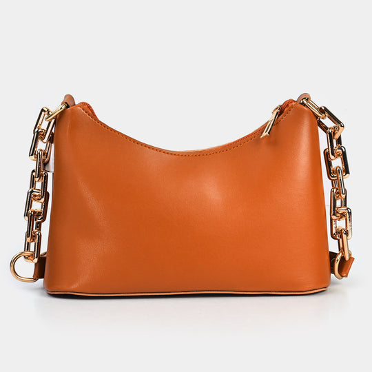 Girls Stylish Hand Bag | Brown