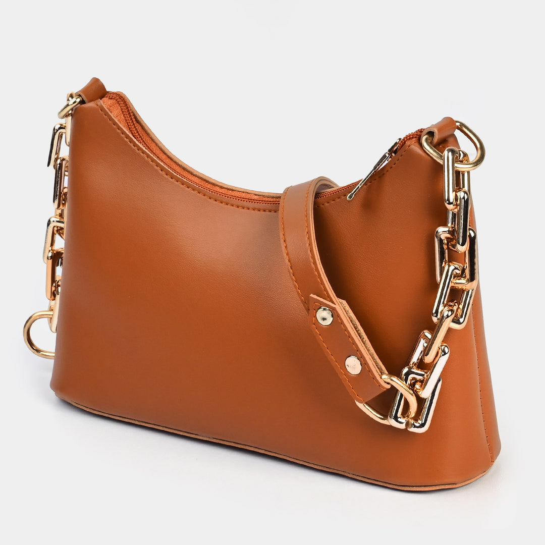 Girls Stylish Hand Bag | Brown