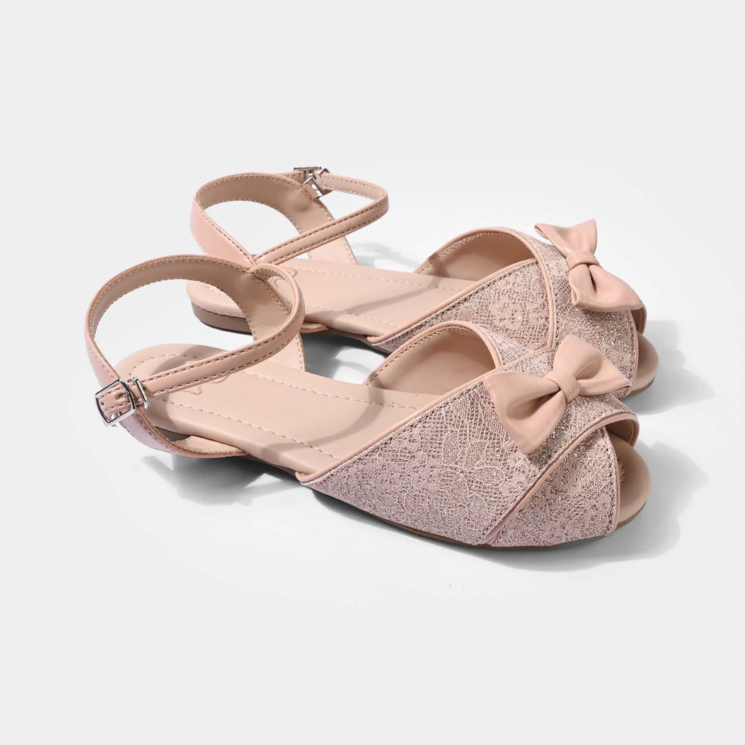 Girls Sandal BS-010-Peach