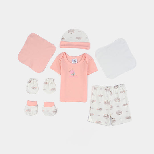 Infant Boys Cotton Gift Set | 7Pcs