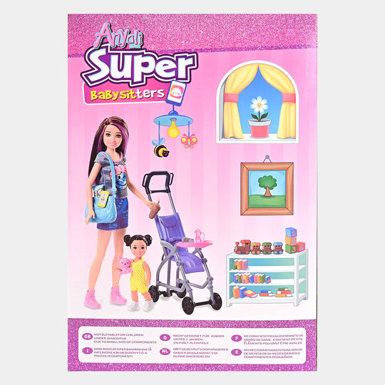 Fashion Doll Play Set For Girls