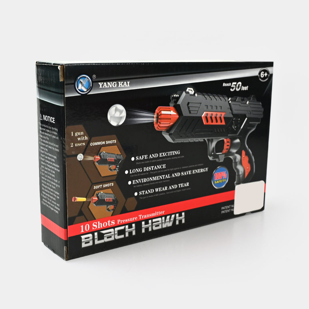 Soft Blaster For Kids - Black