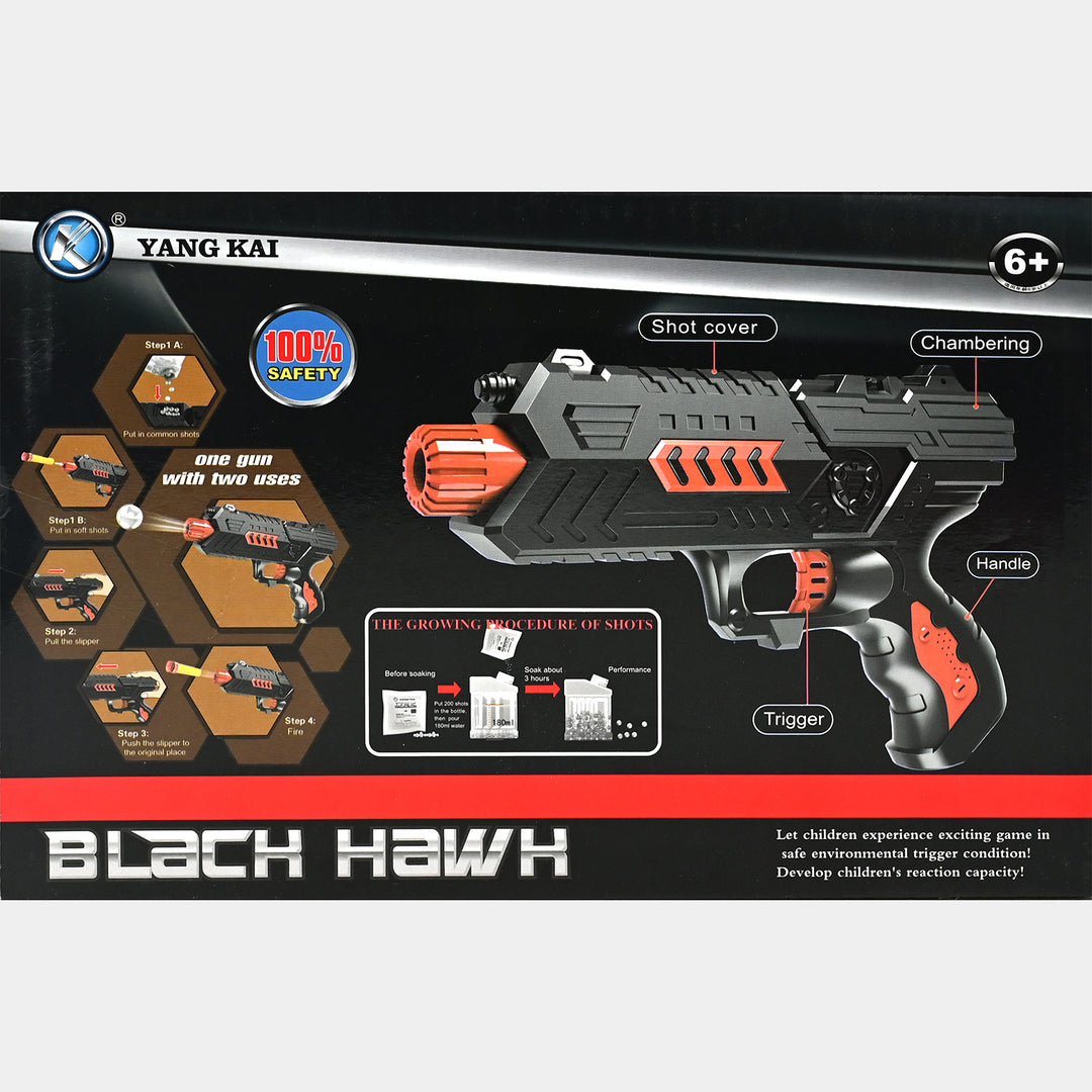 Soft Blaster For Kids - Black