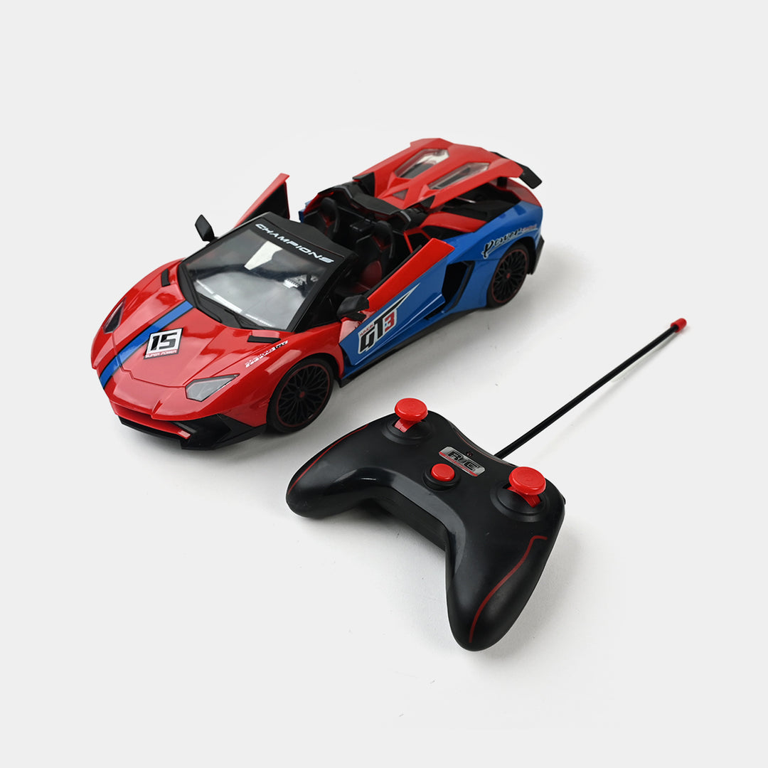 Remote-Controlled Convertible Racing Car For Kids