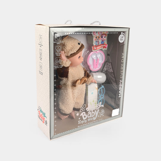 14 Inch Movable Eyes Musical Doll