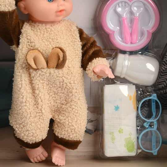 14 Inch Movable Eyes Musical Doll