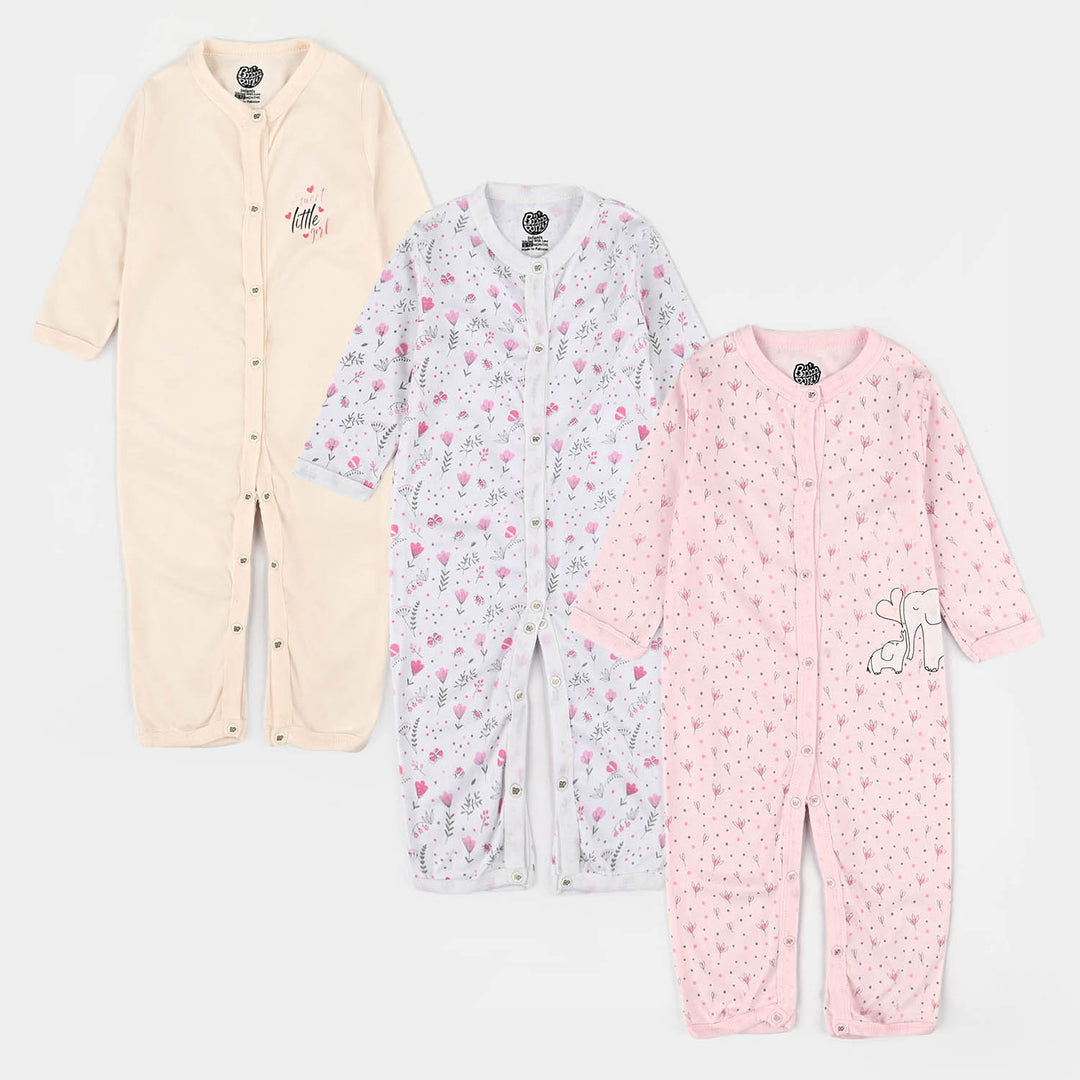 Infant Unisex Romper Set (Pack of 3)