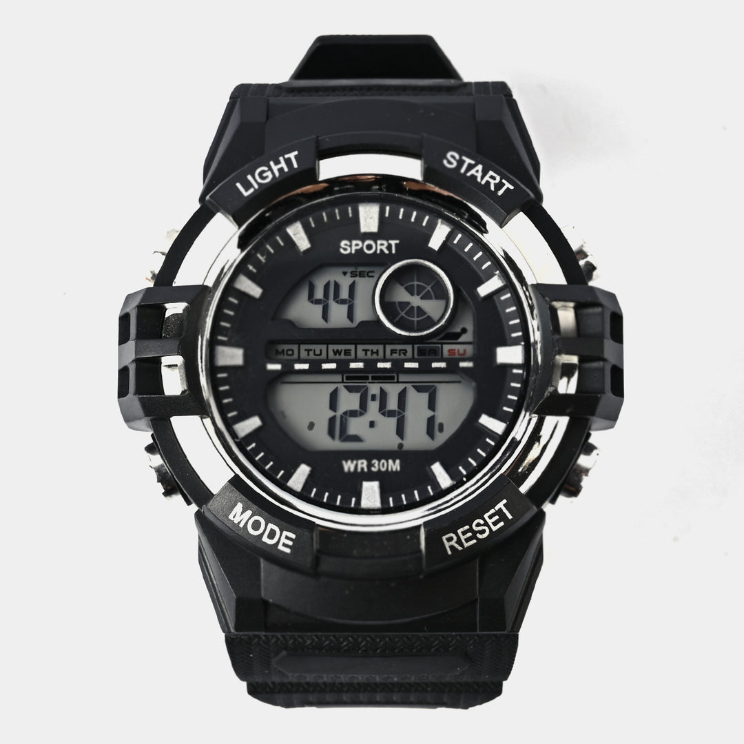 Classical Design Multifunctional Digital Watch For Kids