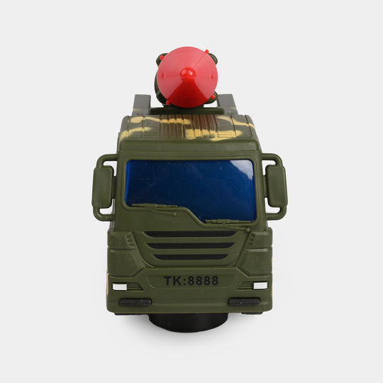 3D Electric Missile Military Vehicle