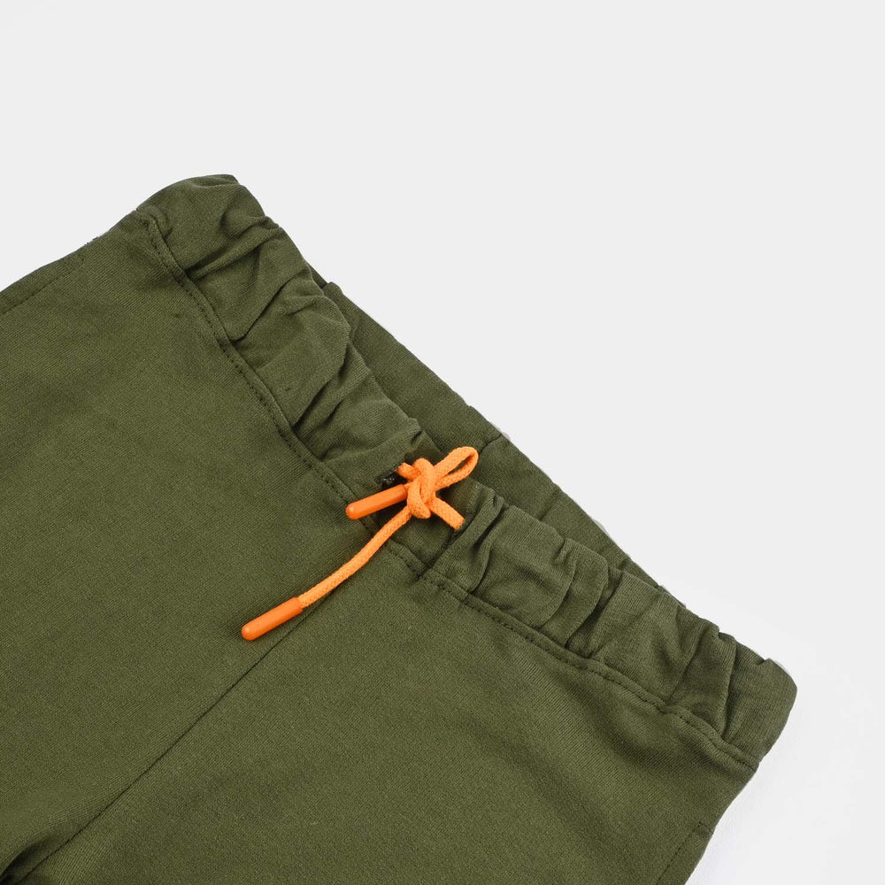 Boys Jersey/Terry Shorts (Super Epic) - Green
