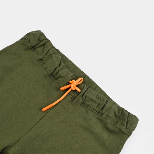 Boys Jersey/Terry Shorts (Super Epic) - Green