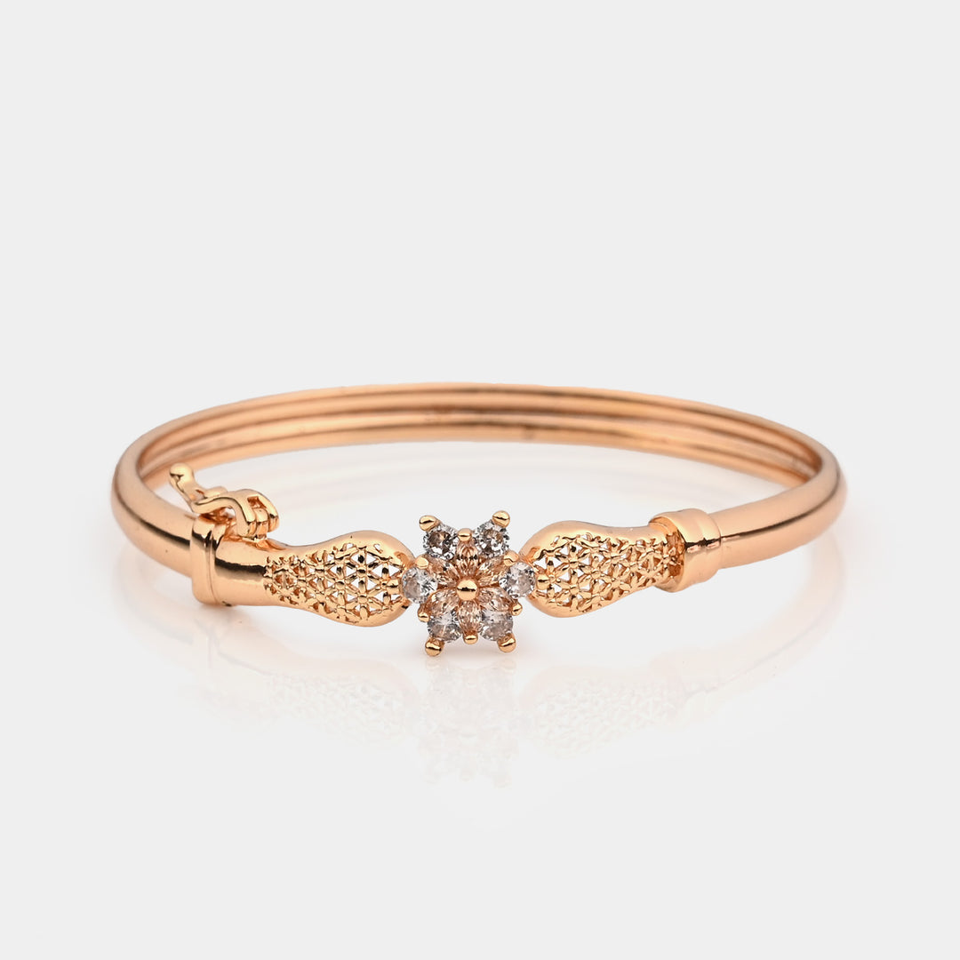 Elegant Girls Bangle with Easy Side Clip Lock