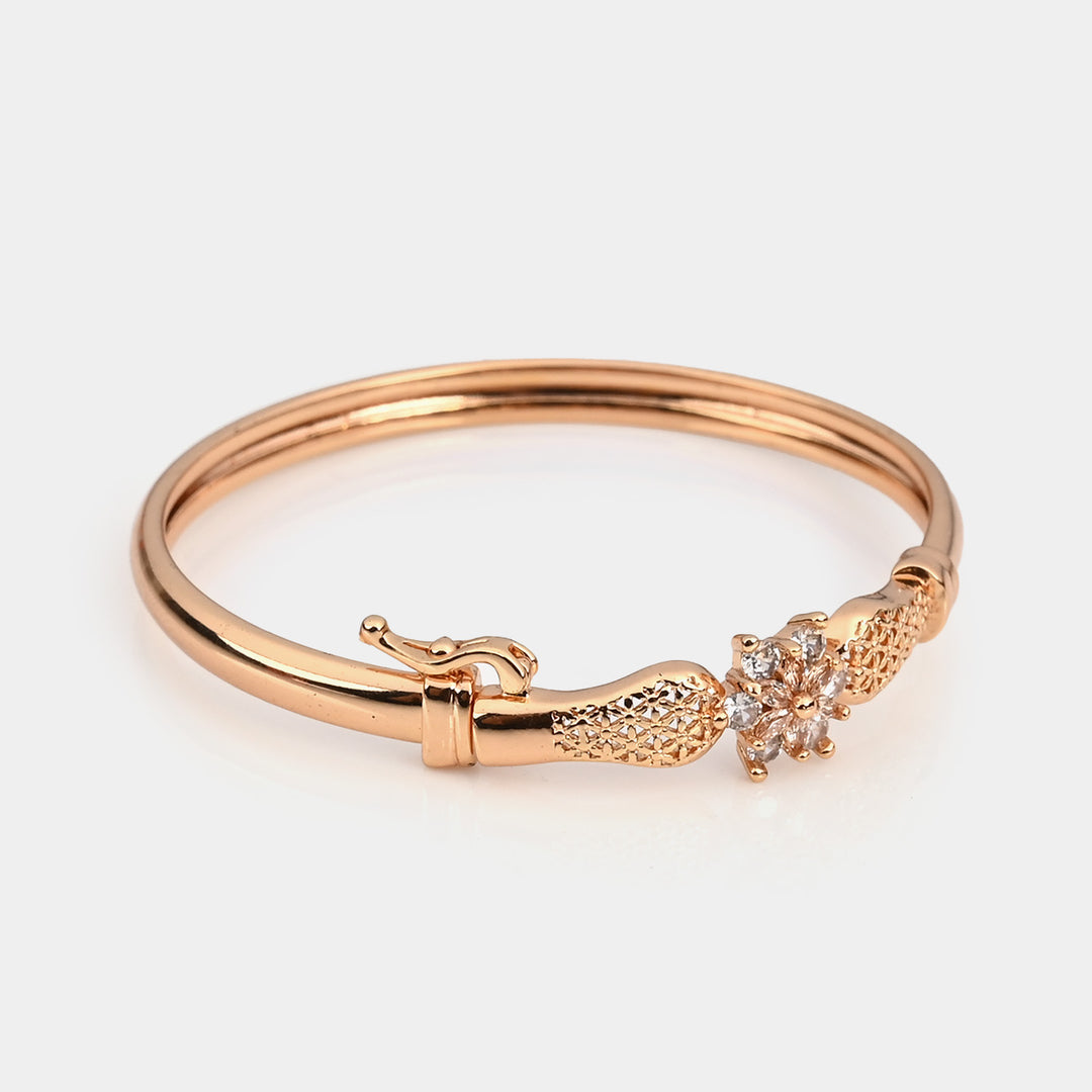 Elegant Girls Bangle with Easy Side Clip Lock