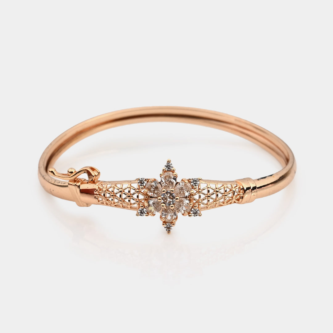 Elegant Girls Bangle with Easy Side Clip Lock