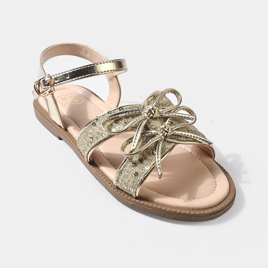 Girls sandal ZP-117-Golden