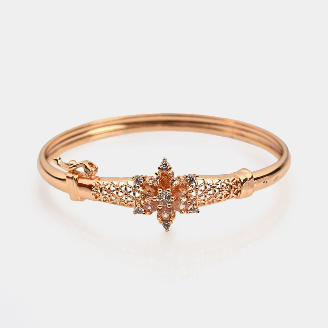 Elegant Girls Bangle with Easy Side Clip Lock