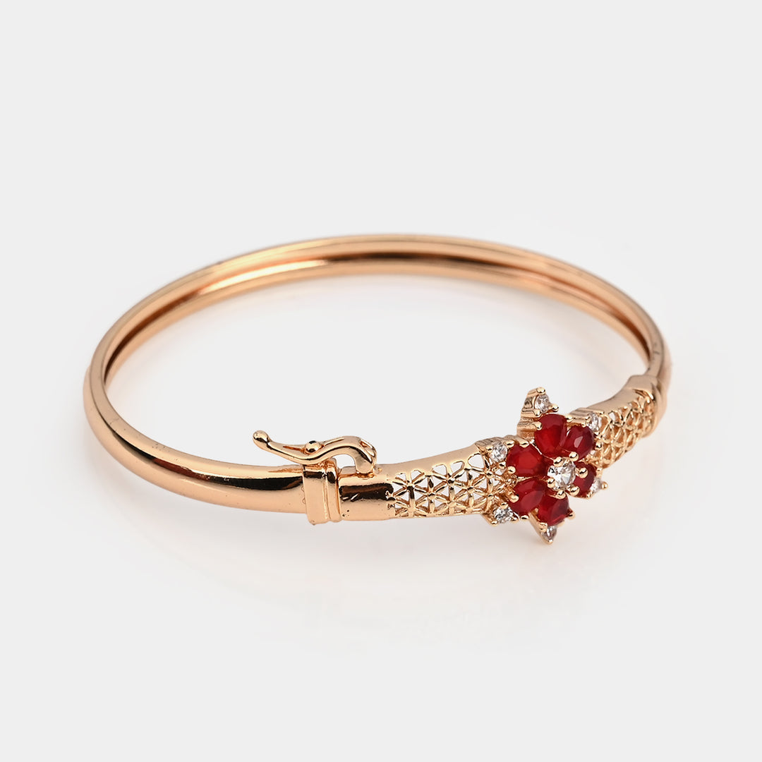 Elegant Girls Bangle with Easy Side Clip Lock
