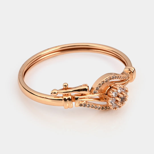 Elegant Girls Bangle with Fun Spinner & Easy Clip Lock