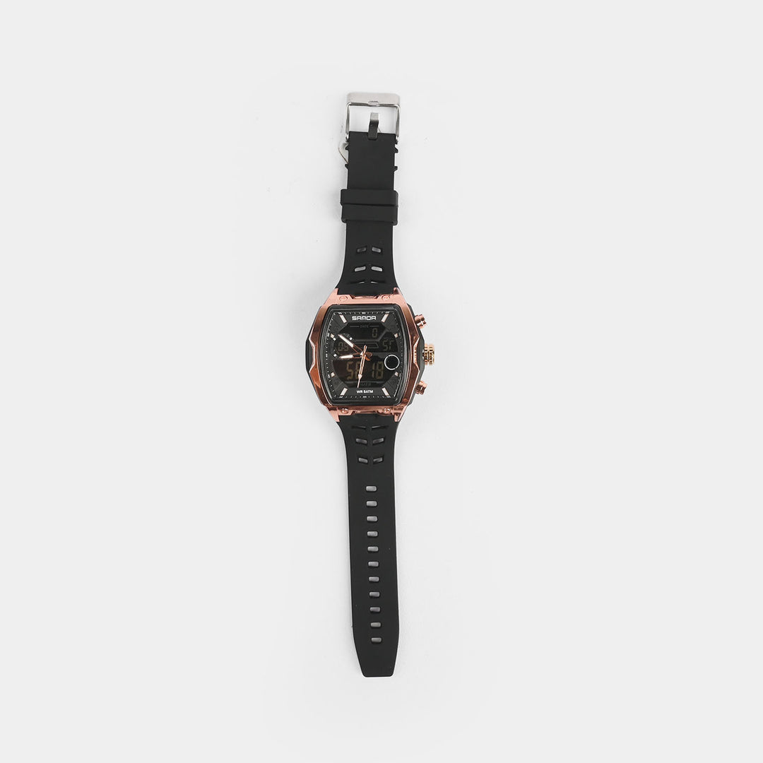 Multi-Function Dual-Display Premium Wrist Watch