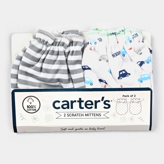 Baby Mittens Pack Of 2PCs | 9M+