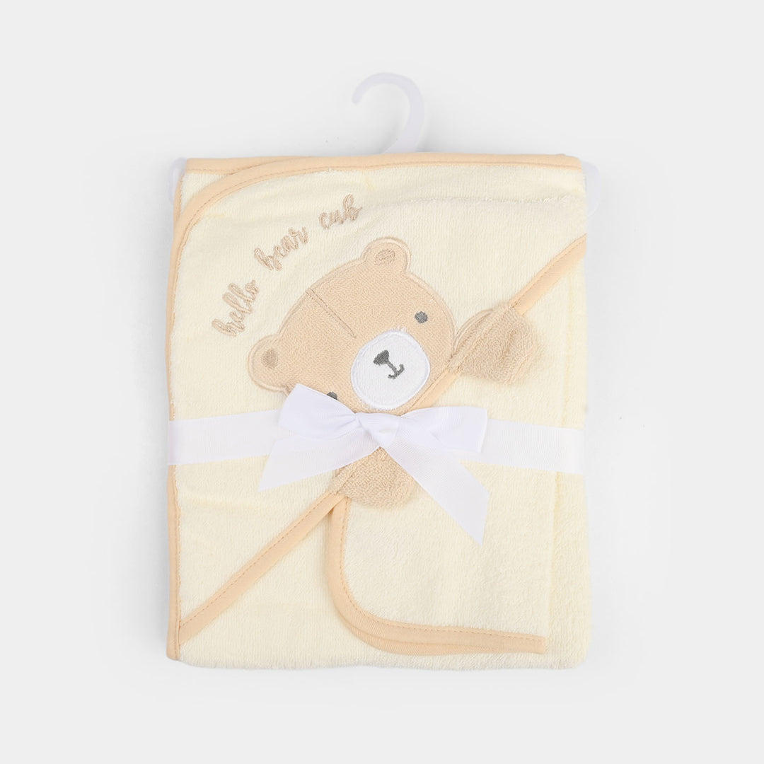 Hooded Bath Towel With Face Towel