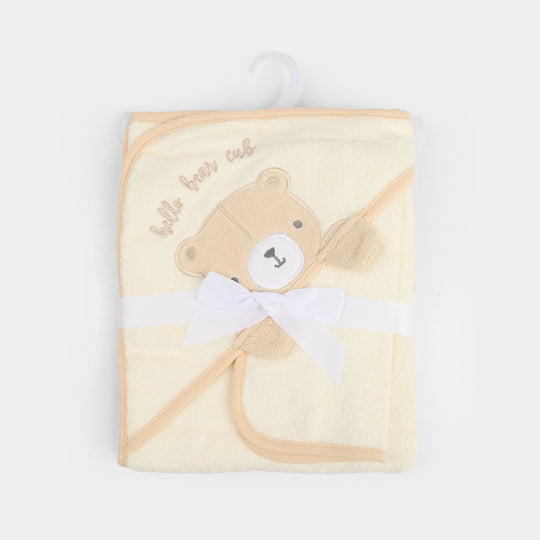 Hooded Bath Towel With Face Towel