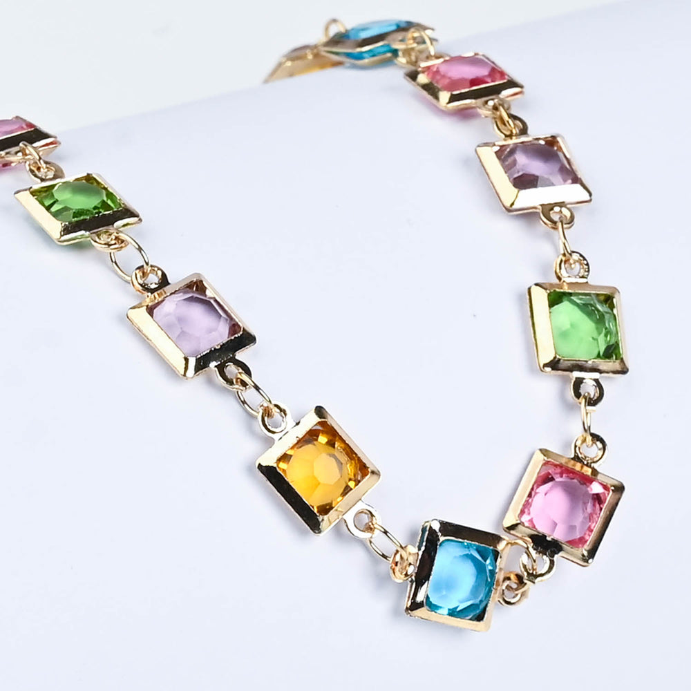 Elegant Multi Beaded Necklace for Girls