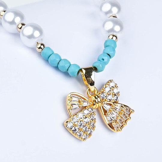 Elegant Beaded Necklace for Girls