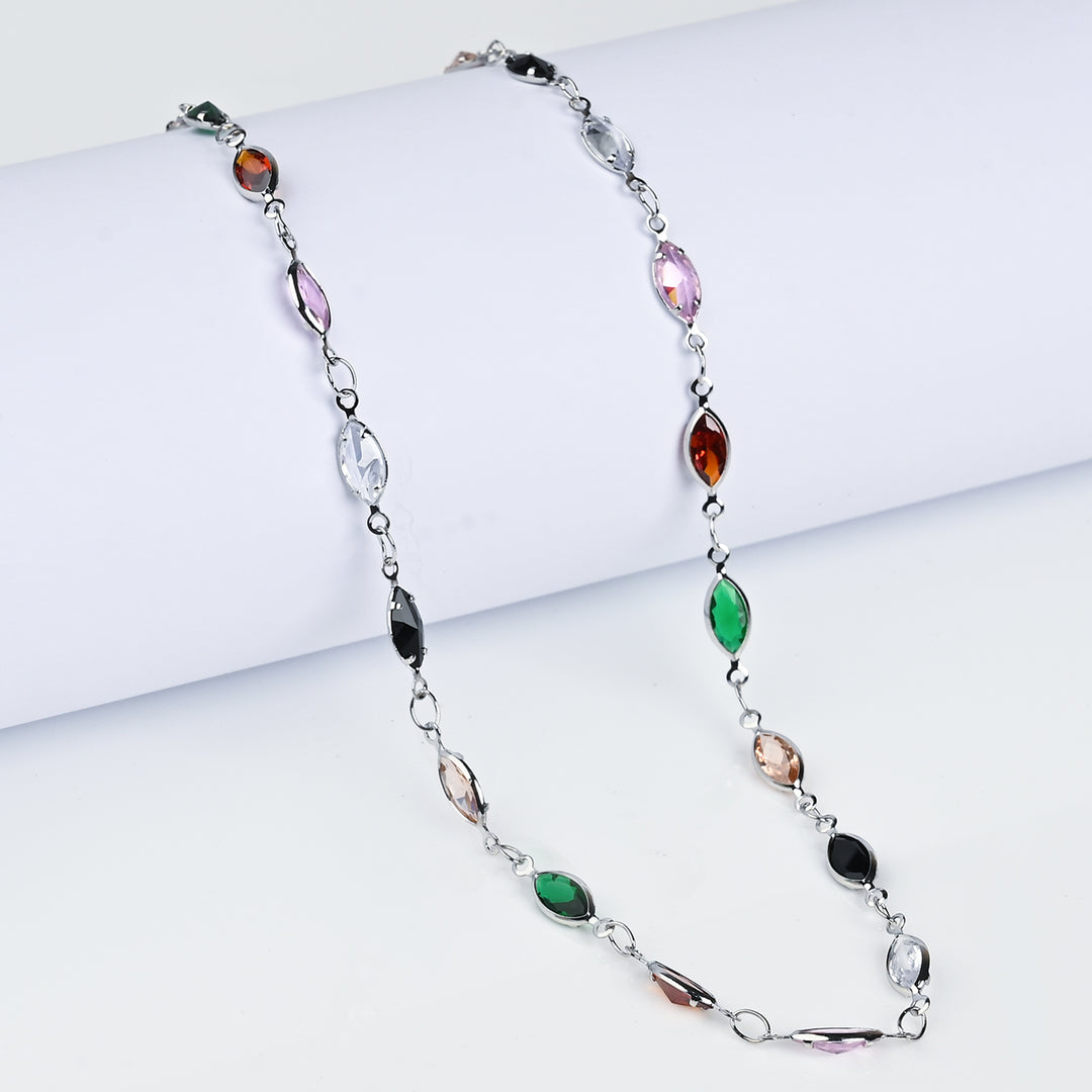 Elegant Multi Beaded Necklace for Girls