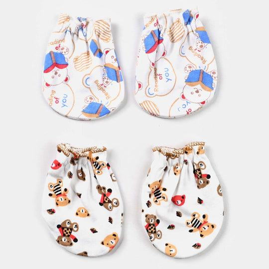 Baby Mittens Pack Of 2PCs | 9M+